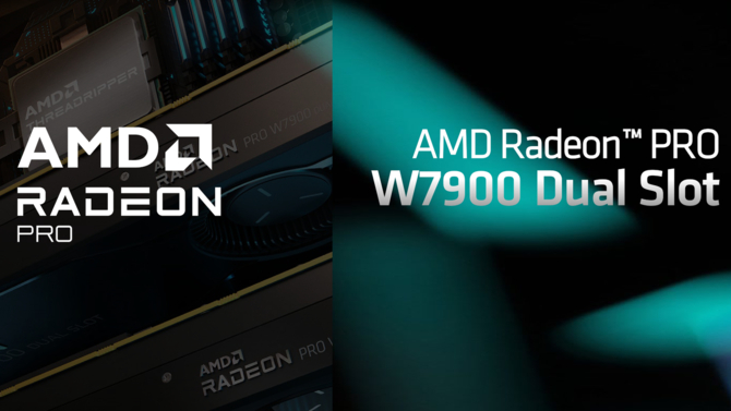 AMD Radeon PRO W7900 - premiera nowych, szybkich i dwuslotowych akceleratorów AI stworzonych do pracy w tandemie [1]