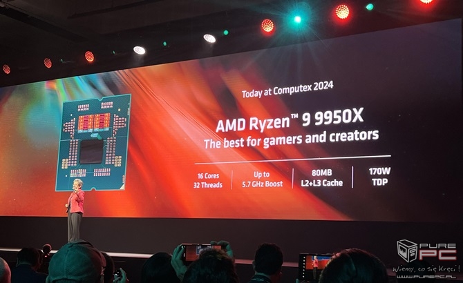 AMD Ryzen 9 9950X, Ryzen 9 9900X, Ryzen 7 9700X, Ryzen 5 9600X - Oficjalna zapowiedź procesorów Zen 5 dla komputerów [nc1]