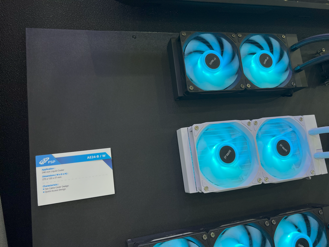 FSP Computex 2024 - Nowe systemy chłodzenia, obudowy, zasilacze i wentylatory z wyświetlaczem LCD [nc1]
