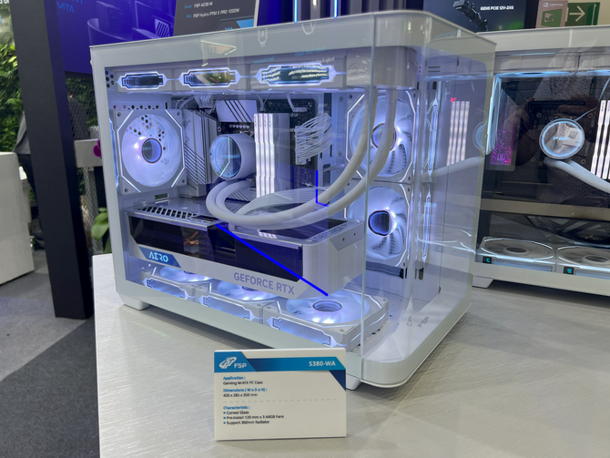 FSP Computex 2024 - Nowe systemy chłodzenia, obudowy, zasilacze i wentylatory z wyświetlaczem LCD [nc1]