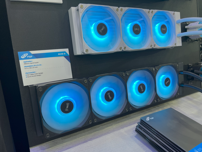 FSP Computex 2024 - Nowe systemy chłodzenia, obudowy, zasilacze i wentylatory z wyświetlaczem LCD [nc1]