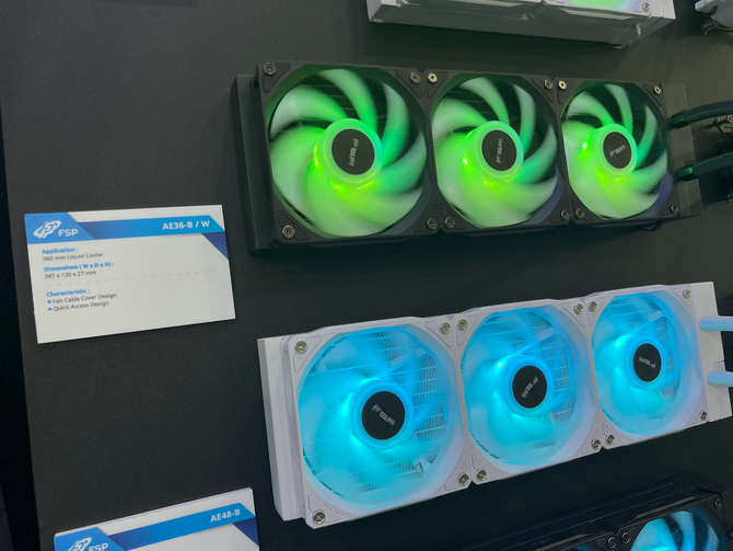 FSP Computex 2024 - Nowe systemy chłodzenia, obudowy, zasilacze i wentylatory z wyświetlaczem LCD [nc1]