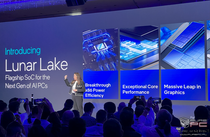 Intel Lunar Lake - oficjalna zapowiedź wysoce energooszczędnych procesorów nowej generacji dla laptopów [nc1]
