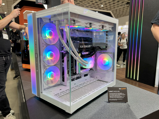 Nowości be quiet! na targach Computex 2024 - Nowe panoramiczne obudowy, zasilacze ATX 3.1, wentylatory i systemy chłodzenia [nc1]