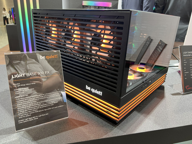 Nowości be quiet! na targach Computex 2024 - Nowe panoramiczne obudowy, zasilacze ATX 3.1, wentylatory i systemy chłodzenia [nc1]
