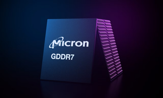 Micron zaprezentował oficjalnie pamięci GDDR7. Rozwiązanie trafi do kart graficznych nowej generacji [1]