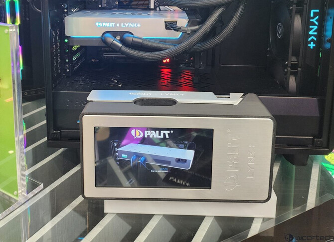 Palit zaprezentował ciekawy projekt karty graficznej GeForce RTX 4090 z modularnym chłodzeniem typu AIO firmy Lynk+ [3]