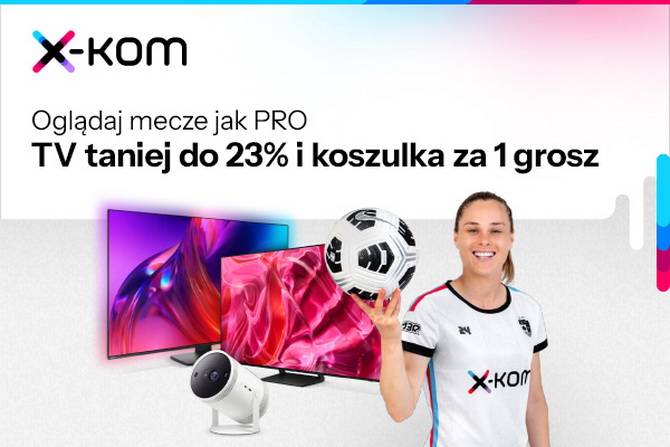 AMD Ryzen 7 7800X3D w super cenie 1399 złotych i inne podzespoły w promocji x-kom! Taniej telewizory i projektory na EURO 2024 [nc1]