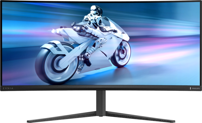 Philips Evnia 34M2C6500 - nowy monitor z zakrzywioną matrycą QD-OLED. Na pokładzie Ambiglow i opcja MultiView [2]
