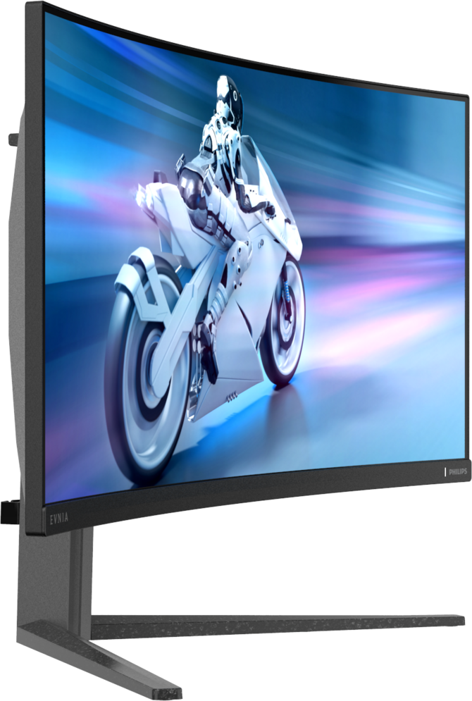 Philips Evnia 34M2C6500 - nowy monitor z zakrzywioną matrycą QD-OLED. Na pokładzie Ambiglow i opcja MultiView [3]