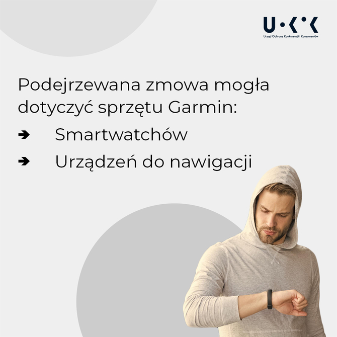 Garmin Polska podejrzany o zmowę cenową na rynku smartwatchy. UOKiK przeszukał biura producenta i dystrybutorów [2]