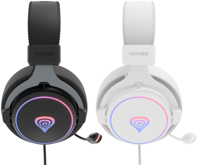 Genesis Neon 764 - słuchawki gamingowe, które oferują podświetlenie RGB i wirtualny dźwięk przestrzenny 7.1 [4]