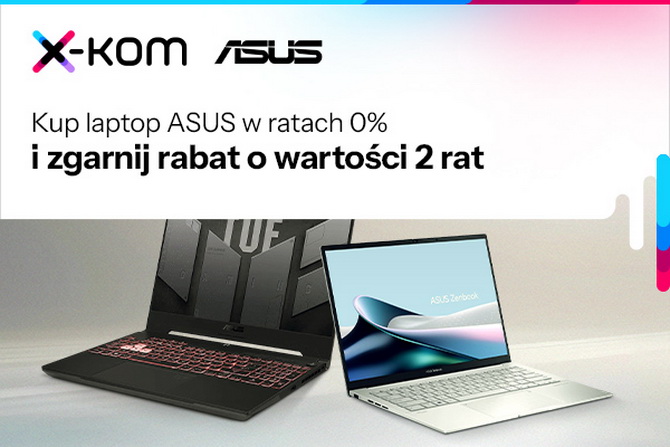 W x-kom rusza promocja na karty graficzne GeForce, dyski SSD, obudowy i peryferia. Taniej też laptopy ASUS i sprzęt smart-home [nc1]