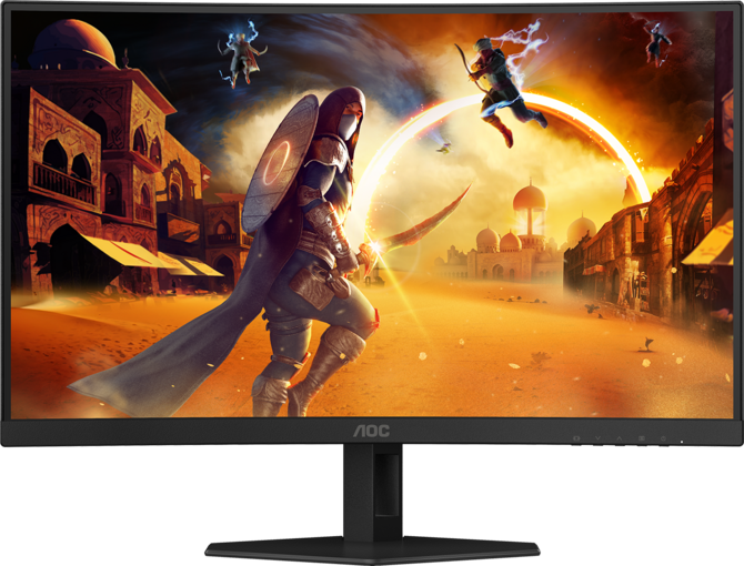 AOC GAMING C27G4ZXE - monitor dla graczy z zakrzywionym ekranem. Matryca Fast VA o bardzo wysokim odświeżaniu [1]