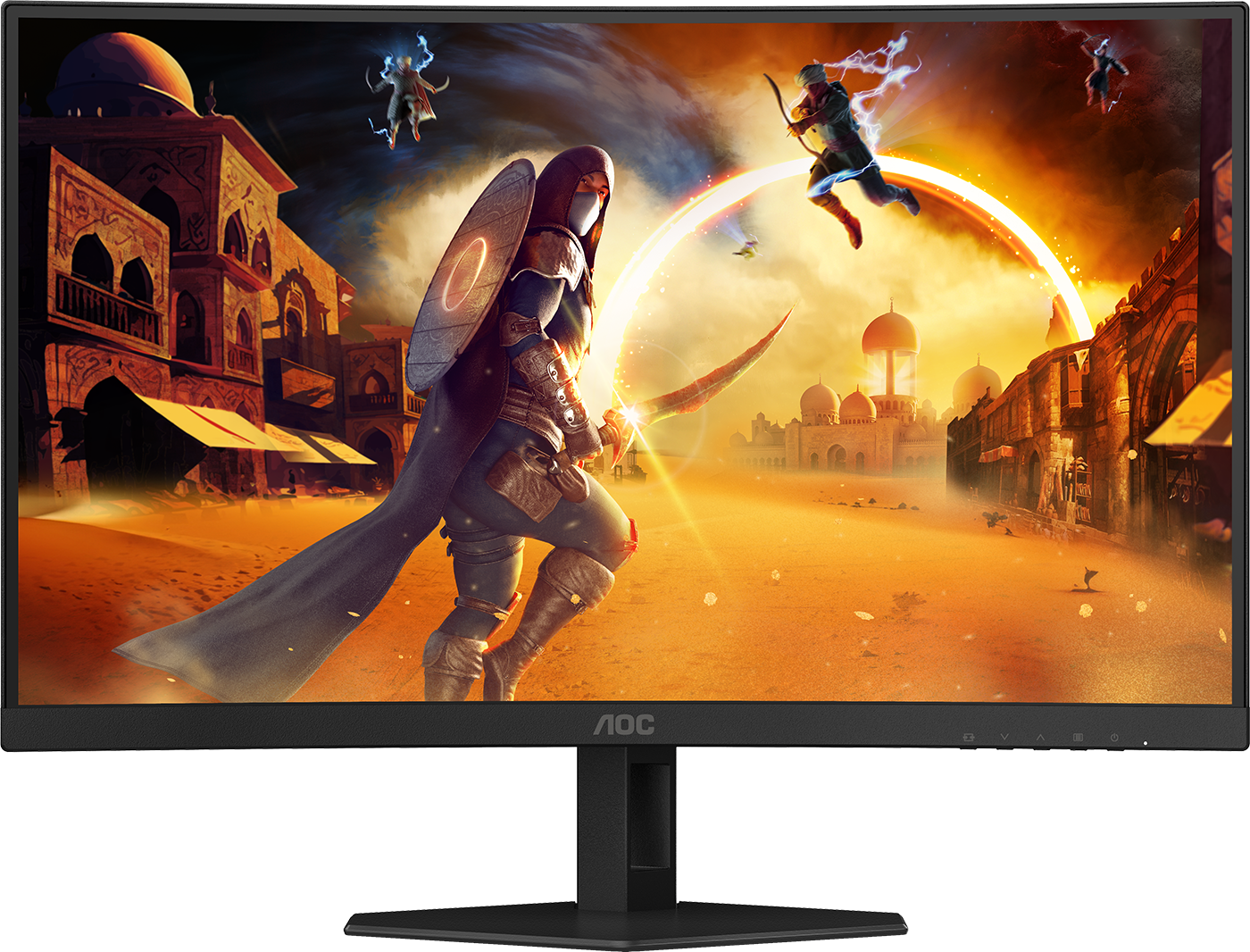 AOC GAMING C27G4ZXE - monitor dla graczy z zakrzywionym