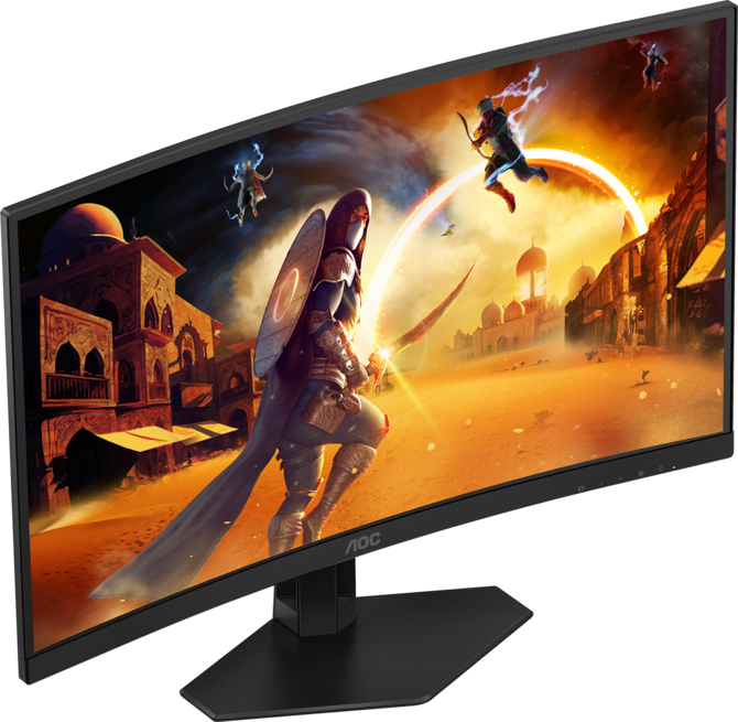 AOC GAMING C27G4ZXE - monitor dla graczy z zakrzywionym ekranem. Matryca Fast VA o bardzo wysokim odświeżaniu [3]