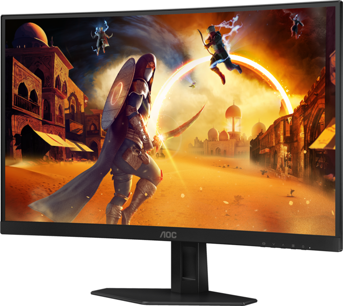 AOC GAMING C27G4ZXE - monitor dla graczy z zakrzywionym ekranem. Matryca Fast VA o bardzo wysokim odświeżaniu [2]