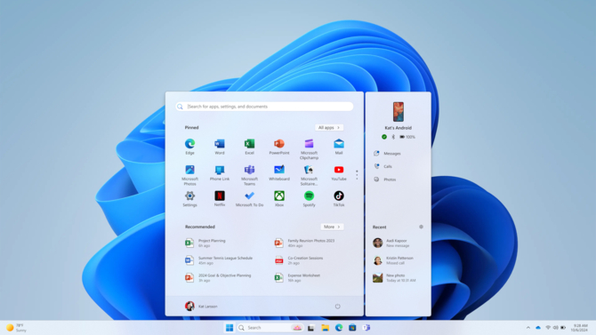 Windows 11 otrzyma nowe okno w menu Start. Wersja 24H2 i obsługa WiFi 7 na razie tylko dla notebooków Copilot+ [2]
