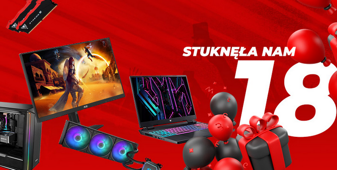 Wyniki konkursu na 18. urodziny PurePC - Rozdaliśmy karty graficznie, laptopy, procesory i wiele innych cennych nagród  [1]