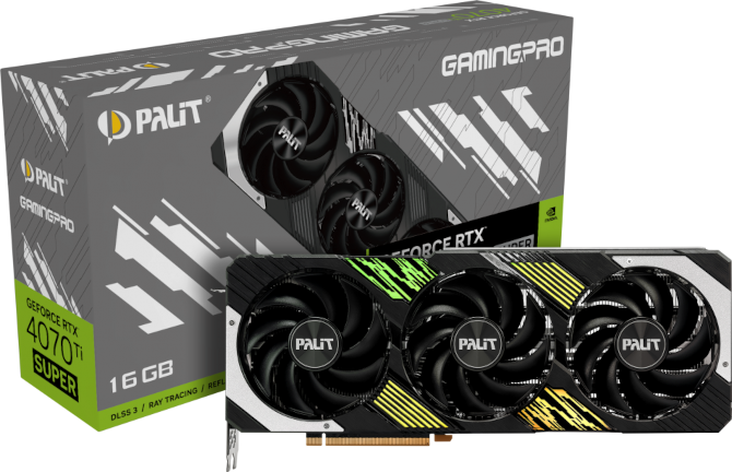 Palit GeForce RTX 4070 Ti SUPER GamingPro obsłuży wszystko - NVIDIA DLSS, Frame Generation, Path i Ray Tracing, Reflex [nc1]