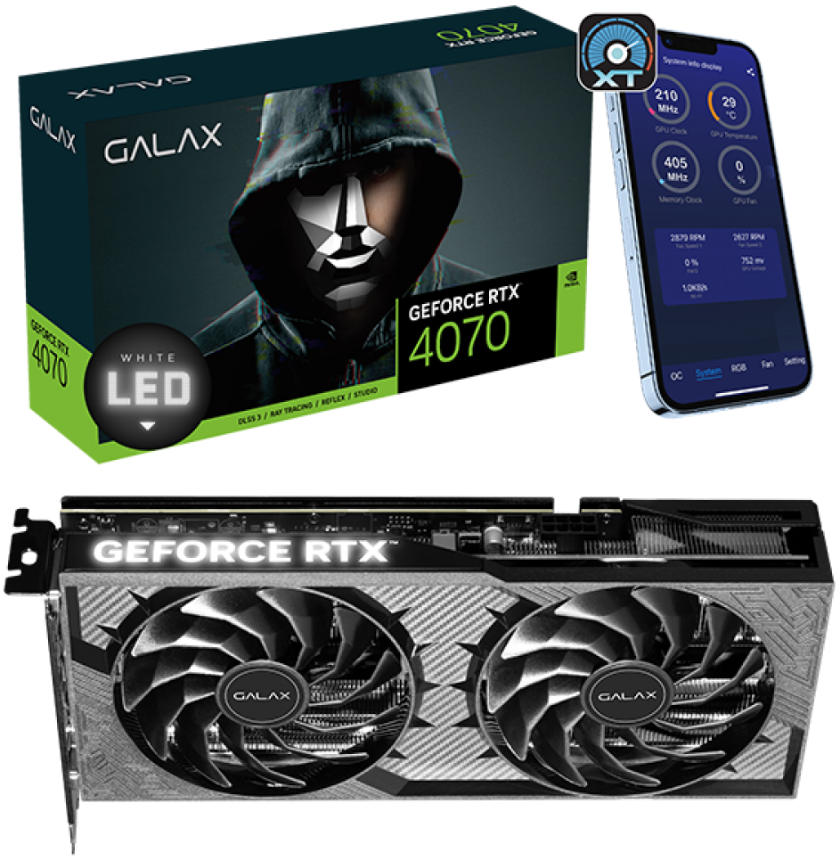 Amazon | GALAX GeForce RTX™ 4070 Ti EX ゲーマー ホワイト V2