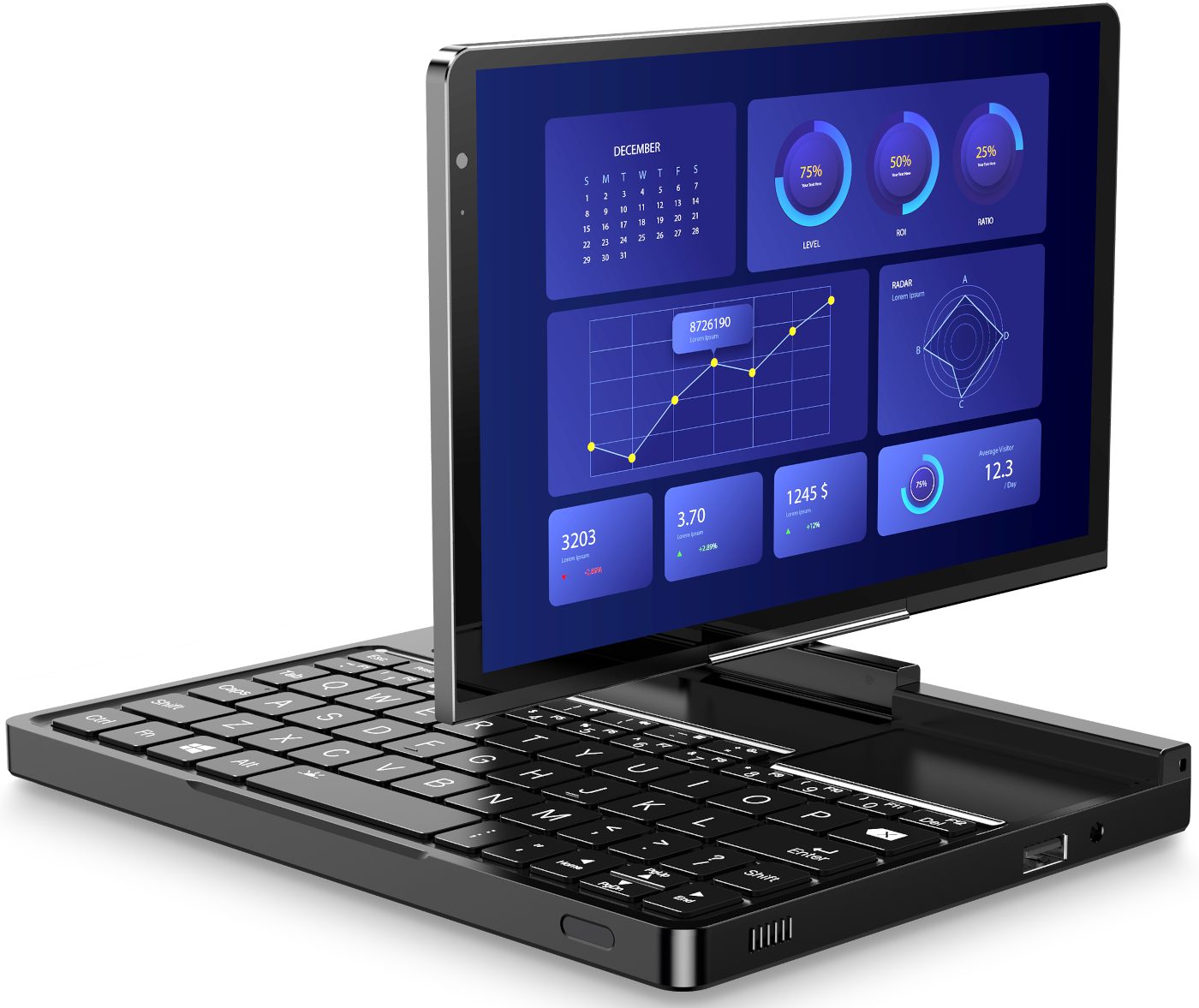 GPD Pocket 4 - nietypowy laptop, który oferuje układ z serii AMD