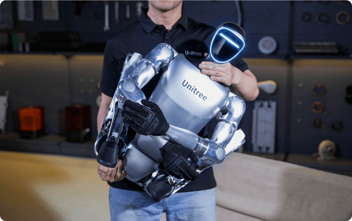 Unitree G1 - humanoidalny robot, który imponuje możliwościami. Model ...