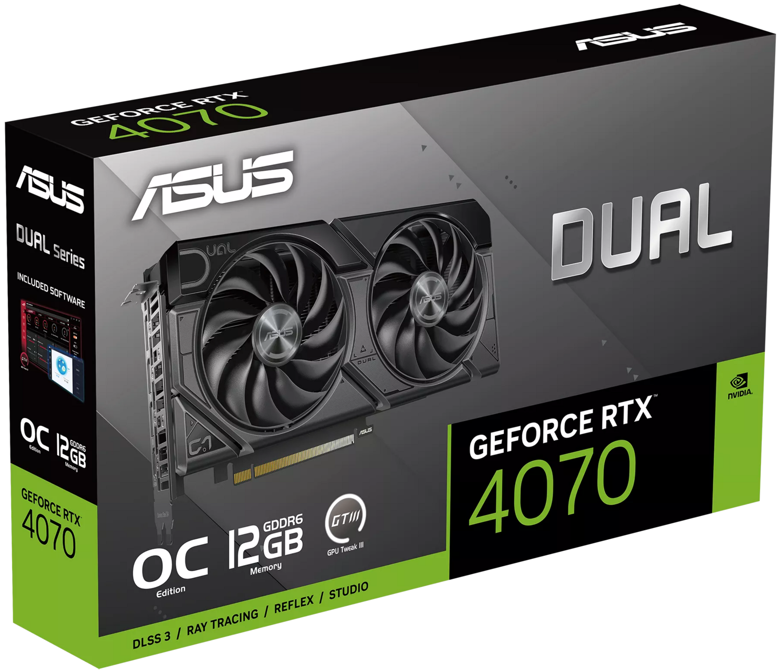 ASUS Dual GeForce RTX 4070 EVO GDDR6 - kolejny producent dodaje do