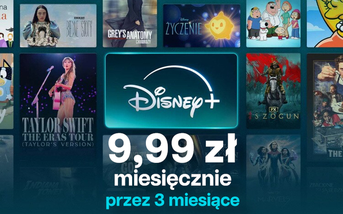 Disney+ dostępny w promocyjnej cenie przez krótki czas. W tej kwocie serwis VOD jest bardzo opłacalny [1]