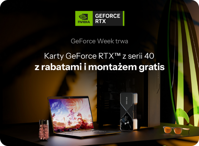 Ruszają mocne promocje w sklepach x-kom. Tańsze karty graficzne GeForce RTX 4000, dyski SSD, pamięci RAM, zasilacze i peryferia [nc1]