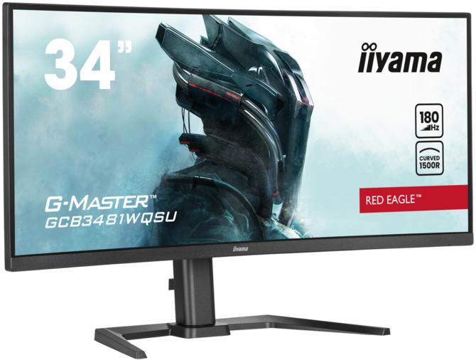 iiyama G-Master GCB3481WQSU-B1 Red Eagle - ultrapanoramiczny monitor z obsługą HDR i AMD FreeSync Premium [1]