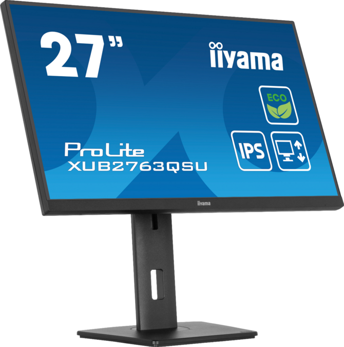 Nowe monitory od iiyamy do pracy biurowej. Modele iiyama ProLite XUB2763QSU-B1 i ProLite XUB2797UHSNP-B1 zaoferują ekrany IPS [4]