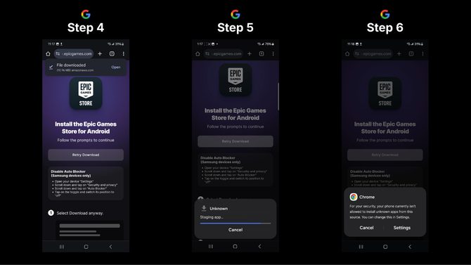 Epic Games pozywa Google i Samsunga. Firma zarzuca obu stronom tłamszenie konkurencji na Androidzie już w zarodku [4]