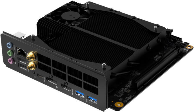 Minisforum BD790i SE - płyta główna w formacie Mini-ITX, która oferuje procesor AMD Ryzen 9 7940HX i dedykowane chłodzenie [4]