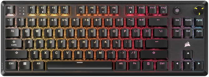 Corsair K70 CORE TKL i K70 CORE TKL WIRELESS - nowe klawiatury mechaniczne. Wyciszona konstrukcja i lepsze przełączniki [2]