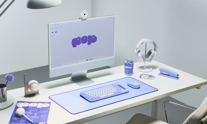 Logitech POP Icon Keys - nowa klawiatura membranowa, która wyróżnia się z tłumu. Cicha i długa praca na bateriach [1]