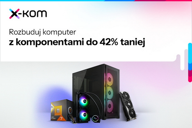 W sklepach x-kom tańsze procesory, dyski SSD, zasilacze, obudowy, monitory i systemy chłodzenia, Jest też coś dla fanów STALKER 2 [nc1]