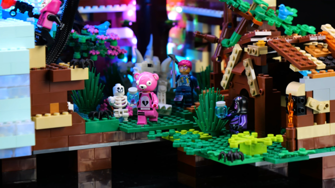 Polski twórca zbudował inspirowany Fortnite komputer z obudową wykorzystującą klocki LEGO. Dzieło wygląda imponująco [4]