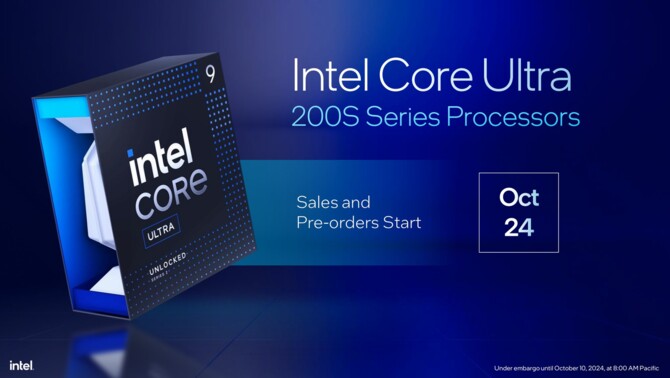 Intel Core Ultra 9 285K, Core Ultra 7 265K(F) oraz Core Ultra 5 245K(F) - Wydajność, specyfikacja i cena procesorów Arrow Lake [29]