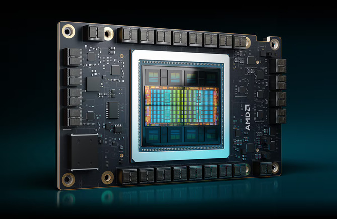 AMD Instinct MI325X - oficjalna prezentacja akceleratora dla sztucznej inteligencji. AMD zapowiada także układ Instinct MI355X [2]