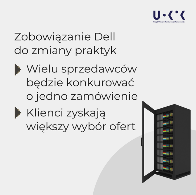 UOKiK wydał decyzje w sprawie firmy Dell. Ograniczanie konkurencji i składanie fałszywych zeznań [4]