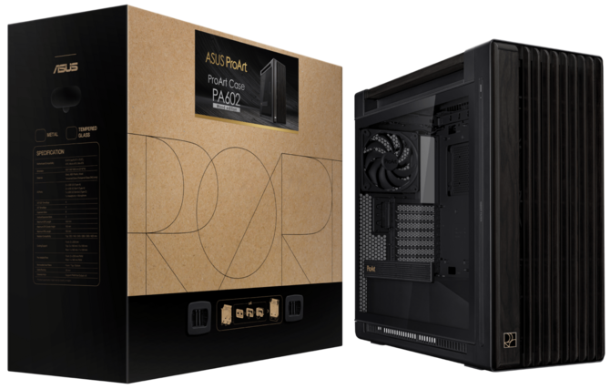 ASUS ProArt PA602 Wood Edition - zaprezentowano stylową obudowę komputerową z elementami drewnianymi [5]