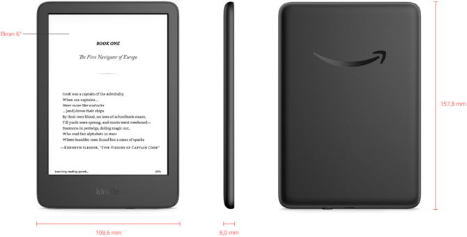 Nowe czytniki e-booków Kindle już dostępne na polskim Amazonie. Antyrefleksyjne ekrany E Ink dopełnia lepsza wydajność [5]