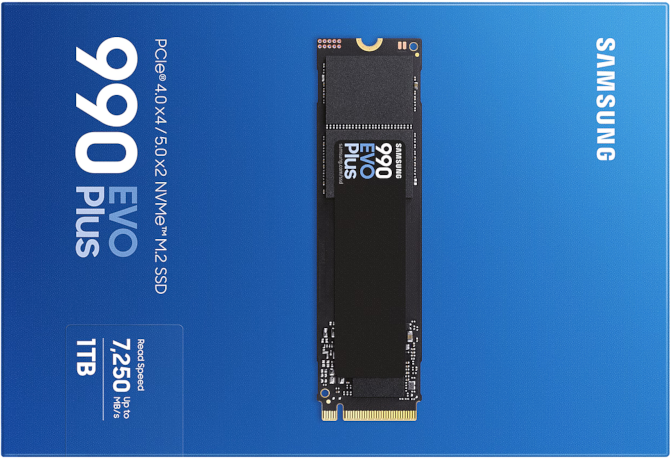 Dysk SSD Samsung SSD 990 EVO Plus, czyli interfejs PCIe 5.0 i PCIe 4.0 w jednym nośniku. Wysoka wydajność i niezawodność [nc1]