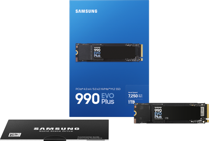 Dysk SSD Samsung SSD 990 EVO Plus, czyli interfejs PCIe 5.0 i PCIe 4.0 w jednym nośniku. Wysoka wydajność i niezawodność [nc1]