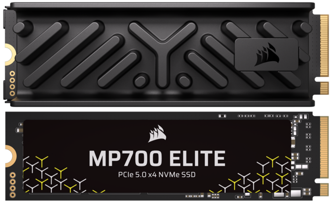 Corsair MP700 Elite - zaprezentowano dysk SSD M.2 NVMe wykorzystujący najnowszą pamięć 3D TLC NAND [2]