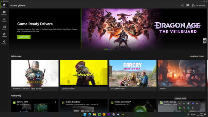 NVIDIA App - sprawdzamy co zaoferuje nowa aplikacja dla kart graficznych, która integruje panel ustawień i GeForce Experience [16]