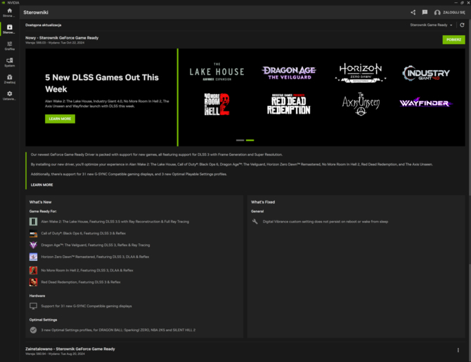 NVIDIA App - sprawdzamy co zaoferuje nowa aplikacja dla kart graficznych, która integruje panel ustawień i GeForce Experience [4]