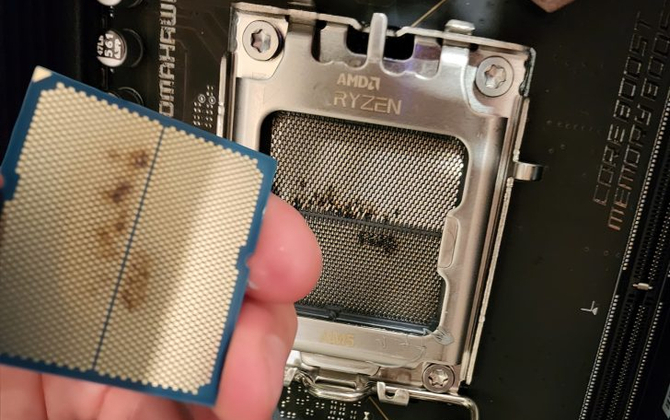 MSI reaguje na przypadki spalenia procesorów AMD Ryzen 7 9800X3D na płycie głównej MSI MAG X870 Tomahawk WiFi [3]