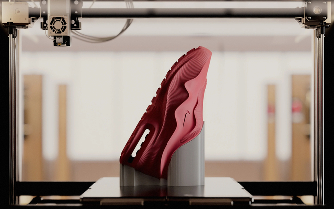 Nike Air Max 1000 - buty, które (prawie) w całości wydrukowano na drukarce 3D. Efekt współpracy z firmą Zellerfeld [1]